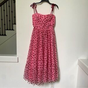 Lirika Matoshi hearty corset midi dress size medium